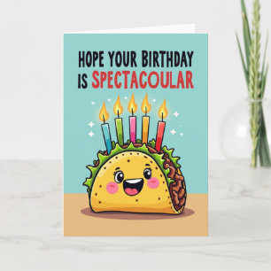 Whimsical Treat Birthday Card