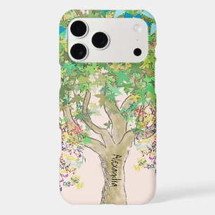 Whimsical Tree Birdcage Bright Colour Musical Note