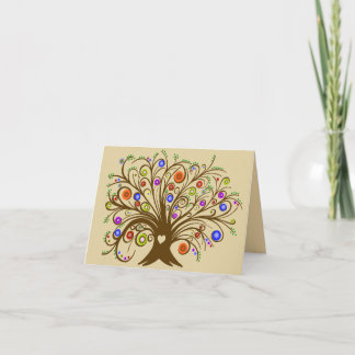 Whimsical Tree Card