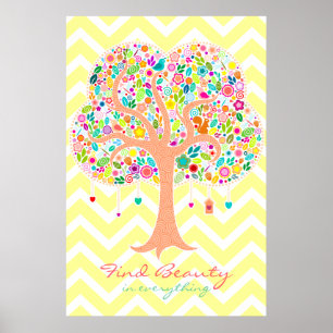 Whimsical Tree - Custom Wall Poster