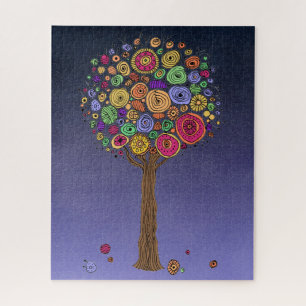 Whimsical Tree Puzzle