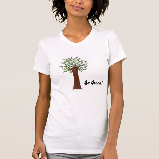 Whimsical Tree T-Shirt (Front)