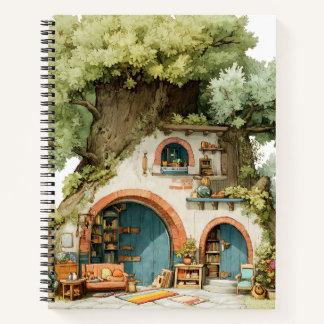 Whimsical Treehouse Dream Notebook