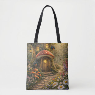 Whimsical Treehouse Tote Bag