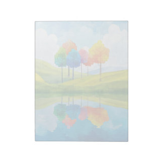 Whimsical Trees - 11" x 8.5" Notepad