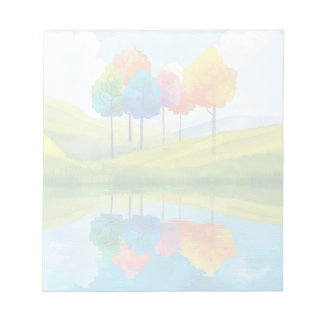 Whimsical Trees - 5.5" x 6" Notepad