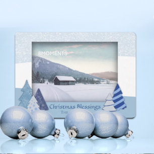 Whimsical Trees Christmas Photo Card