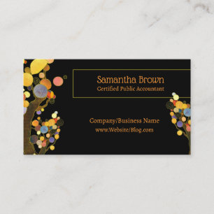 Whimsical Trees Custom Business Card