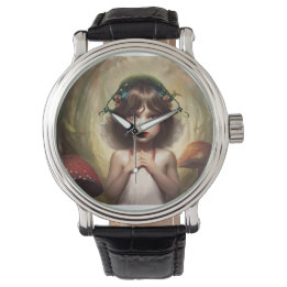 whimsical trippy mushroom lovers watch