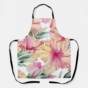 Whimsical Tropical Art Apron