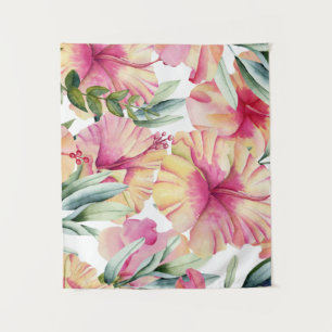 Whimsical Tropical Art Tapestry