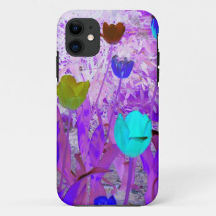 Whimsical Tulips iPhone 11 Case
