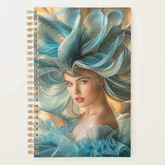 Whimsical Turquoise Hats Planner
