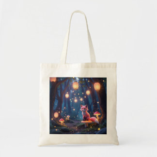 Whimsical Twilight Forest- Fantasy Art Tote Bag