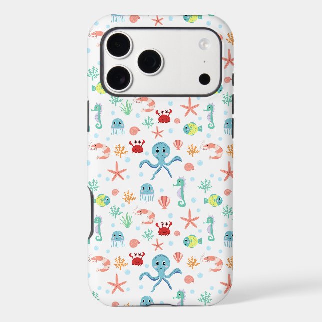 Whimsical Underwater Sea Creatures (Back)