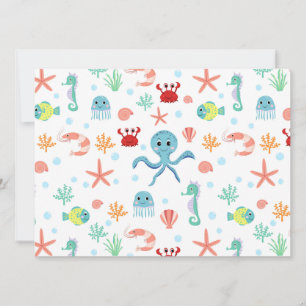 Whimsical Underwater Sea Creatures
