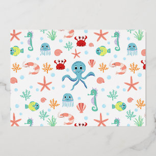 Whimsical Underwater Sea Creatures