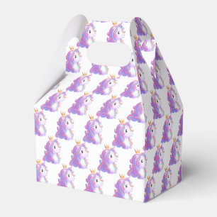 Whimsical Unicorn Birthday Favour Box