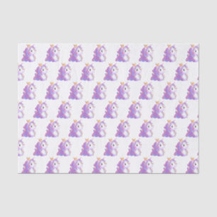 Whimsical Unicorn Birthday Tissue Paper