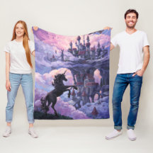 Whimsical Unicorn Castle
