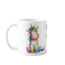  Whimsical Unicorn – Magical Sips with Your Name
