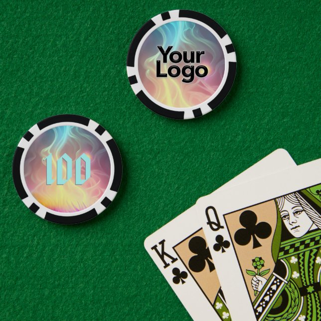 Whimsical Vape Poker Party Corporate Business  Chips (Poker Table (Double))