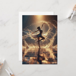 Whimsical Water Dance Party Invitation Mermaid /