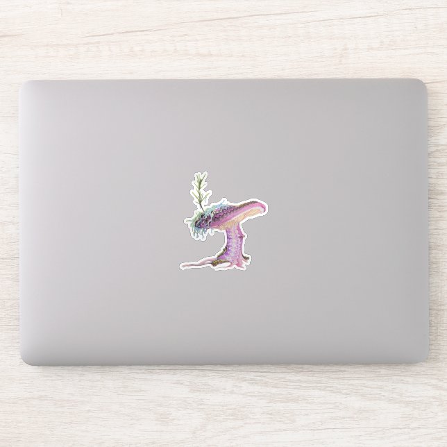 Whimsical Watercolor Mushroom (Computer)