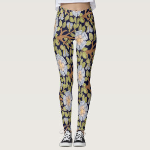 Whimsical Watercolor Wildflower Pattern Women's Le Leggings