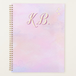 Whimsical Watercolored Binder Study Essential Planner