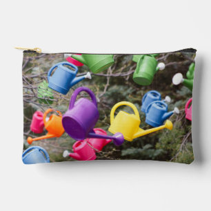 Whimsical Watering Cans Accessory Pouch