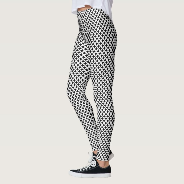 Whimsical Waves: Colourful Leggings Perfect for An (Left)