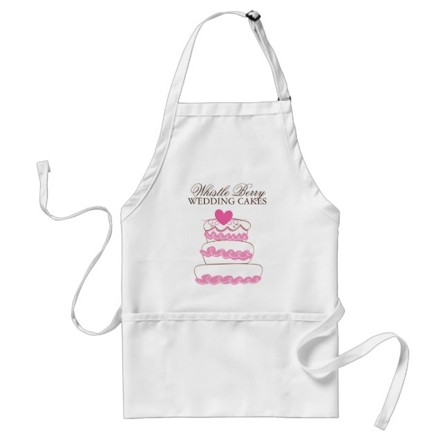 Whimsical Wedding Cake | Bakery Apron (Front)