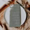 Whimsical Wildflower | Sage Green Wedding Dinner