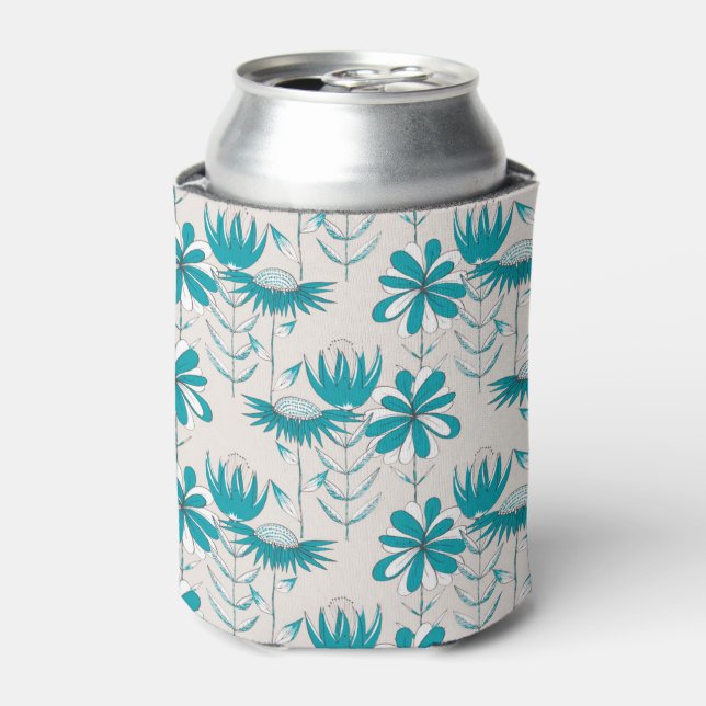 Whimsical Wildflowers Can Cooler (Can Front)