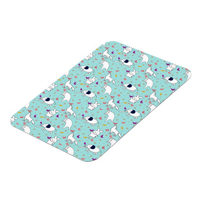 Whimsical Wildlife Wonderland Magnet (Left Side)