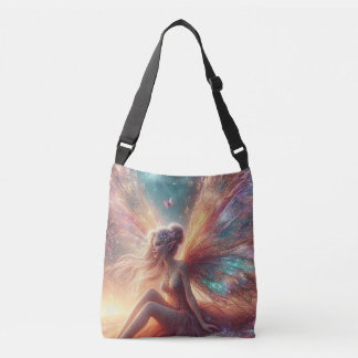 Whimsical Wings: Fantasy Fairy All-Over Print Tote