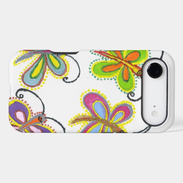 Whimsical Wings: Stunning Butterfly-Themed design (Back (Horizontal))