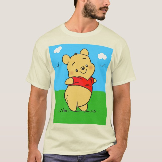 Whimsical Winnie the pooh T-Shirt (Front)