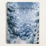 Whimsical Winter Forest Change Name, Year Planner<br><div class="desc">Digital artwork of a winter wonderland forest.  These make great gifts or stocking stuffers for Christmas,  or use one for planning a special occasion,  such as a wedding.  AI assisted graphic purchased with commercial use.  Artwork:  RavenPrintableDesign</div>