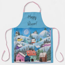 Whimsical Winter Landscape