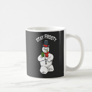 Whimsical Winter Snowman Coffee Mug