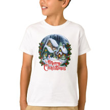 Whimsical Winter Village Snow Globe