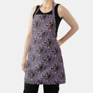 Whimsical Witch Hat and Celestial Magic Apron