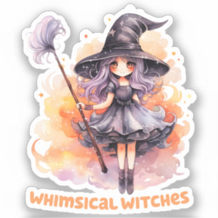 Whimsical Witches – Cute Halloween Witch