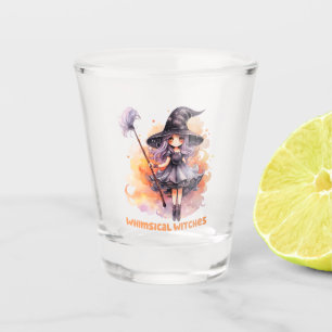 Whimsical Witches – Cute Halloween Witch Shot Glass