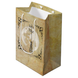 Whimsical Witchy Full Moon Medium Gift Bag