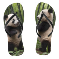 Whimsical Wonders: Baby Pandas Play in Forest,