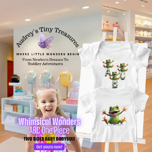 Whimsical Wonders Baby Short Sleeve Bodysuit