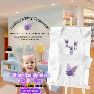 Whimsical Wonders Baby Short Sleeve Bodysuit
